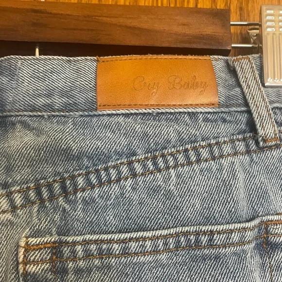 Cry Baby High Waisted Denim Mini Skirt - Picture 8 of 8